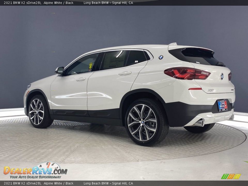 2021 BMW X2 sDrive28i Alpine White / Black Photo #10