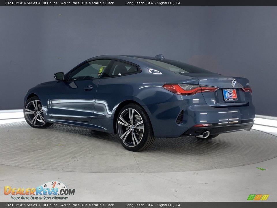 2021 BMW 4 Series 430i Coupe Arctic Race Blue Metallic / Black Photo #22