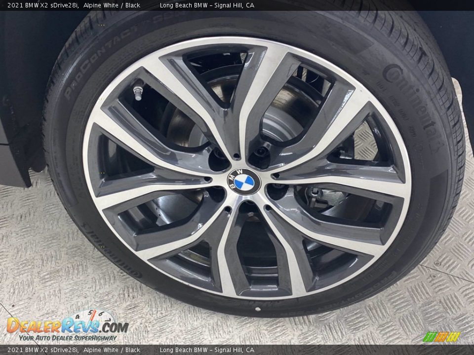2021 BMW X2 sDrive28i Alpine White / Black Photo #12