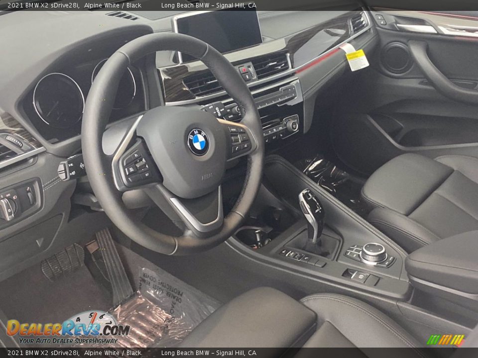 2021 BMW X2 sDrive28i Alpine White / Black Photo #15