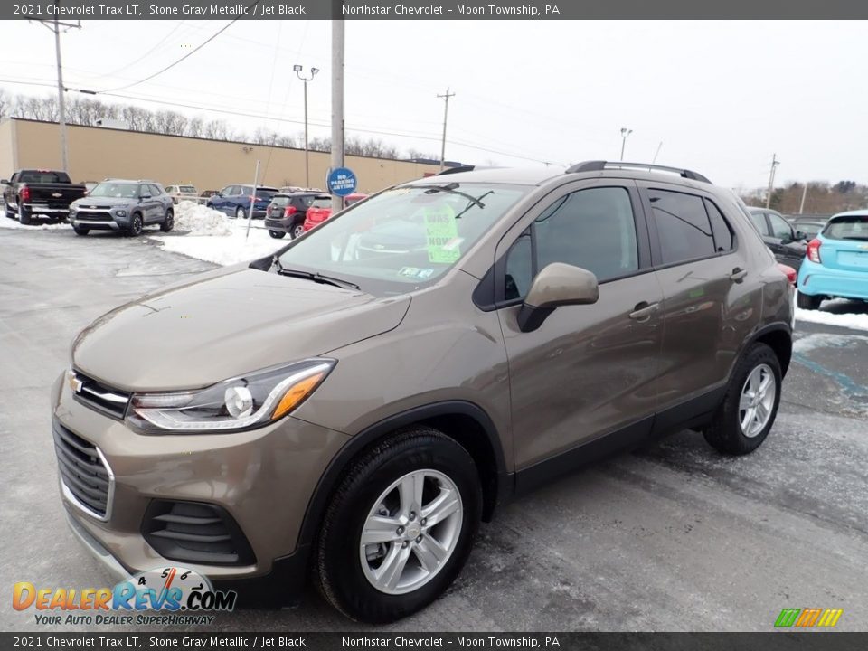 2021 Chevrolet Trax LT Stone Gray Metallic / Jet Black Photo #1