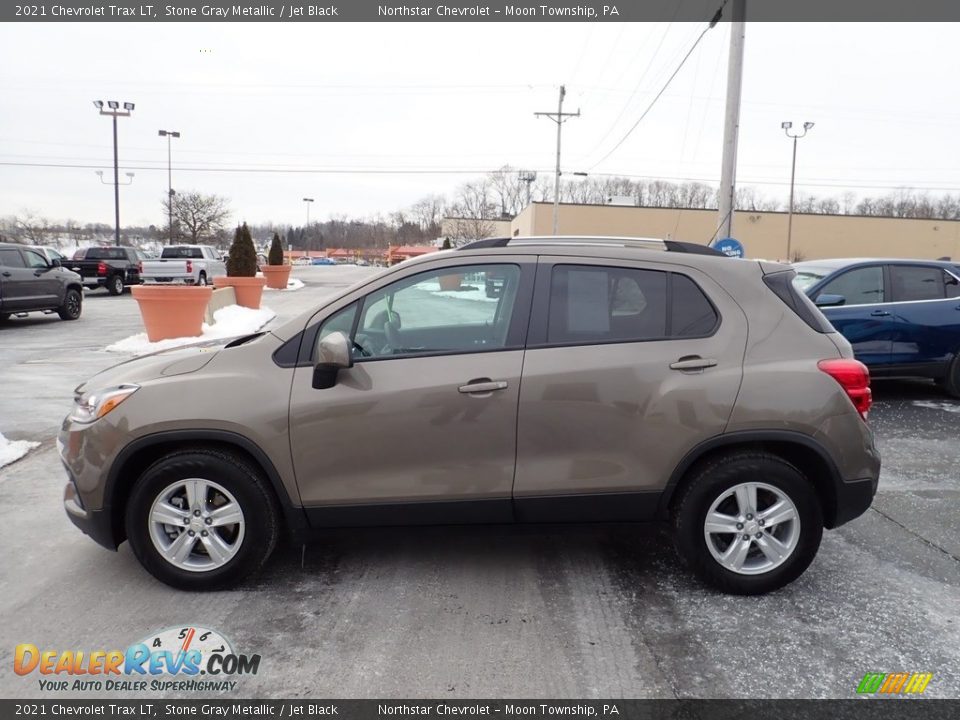 2021 Chevrolet Trax LT Stone Gray Metallic / Jet Black Photo #2