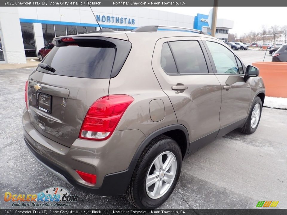 2021 Chevrolet Trax LT Stone Gray Metallic / Jet Black Photo #6