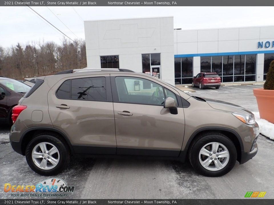 2021 Chevrolet Trax LT Stone Gray Metallic / Jet Black Photo #7