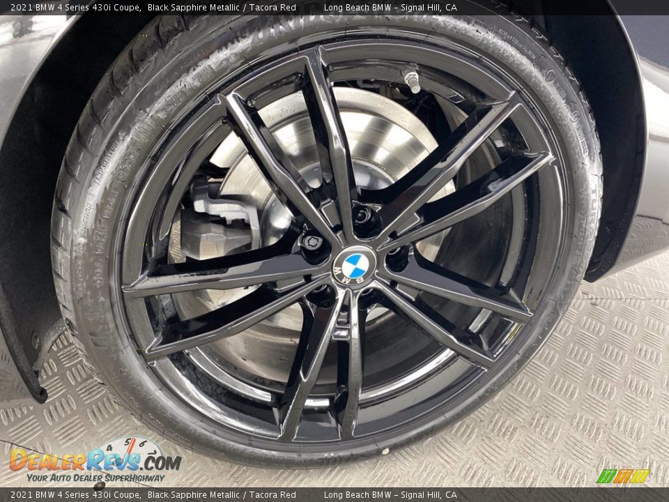 2021 BMW 4 Series 430i Coupe Black Sapphire Metallic / Tacora Red Photo #21