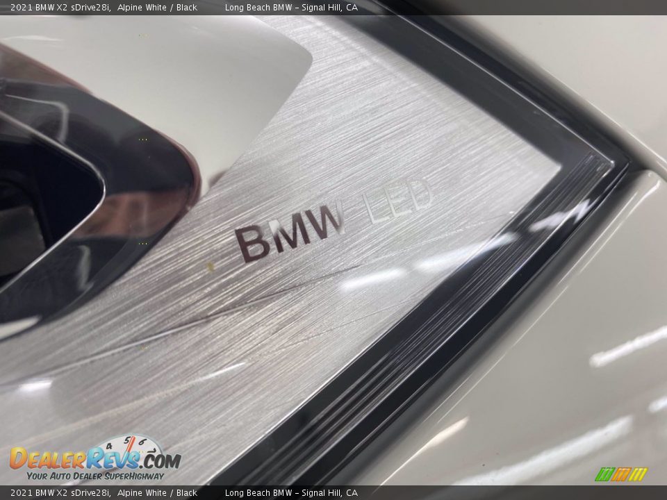 2021 BMW X2 sDrive28i Alpine White / Black Photo #26