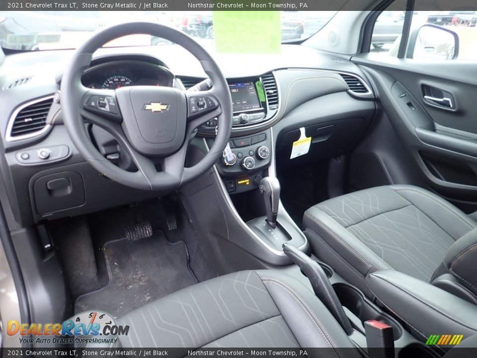 2021 Chevrolet Trax LT Stone Gray Metallic / Jet Black Photo #15