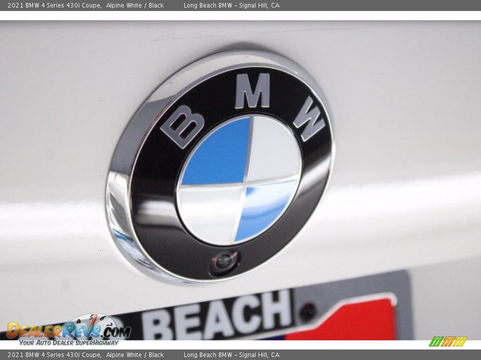 2021 BMW 4 Series 430i Coupe Alpine White / Black Photo #23