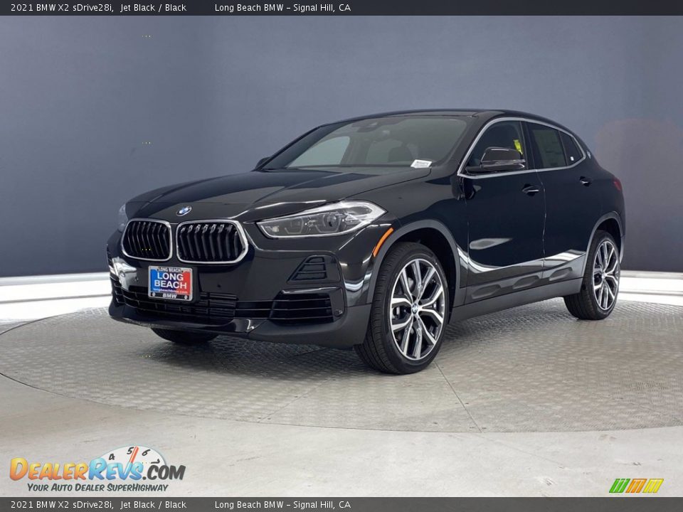 2021 BMW X2 sDrive28i Jet Black / Black Photo #3