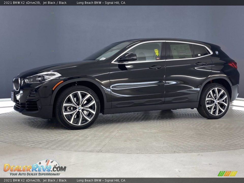 2021 BMW X2 sDrive28i Jet Black / Black Photo #4