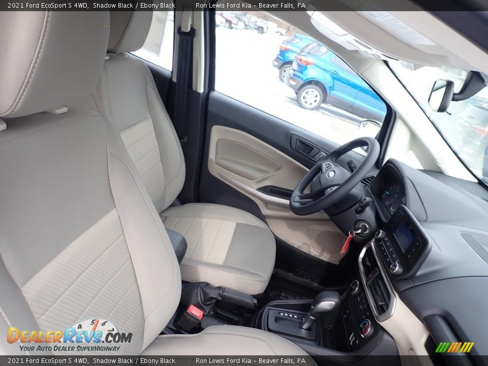 2021 Ford EcoSport S 4WD Shadow Black / Ebony Black Photo #9
