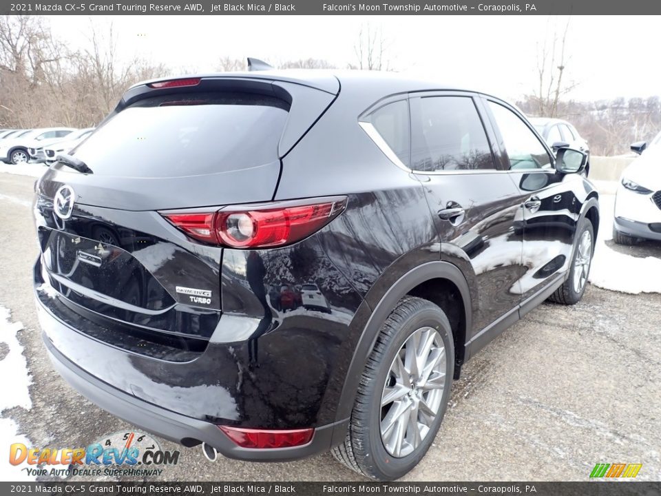 2021 Mazda CX-5 Grand Touring Reserve AWD Jet Black Mica / Black Photo #2