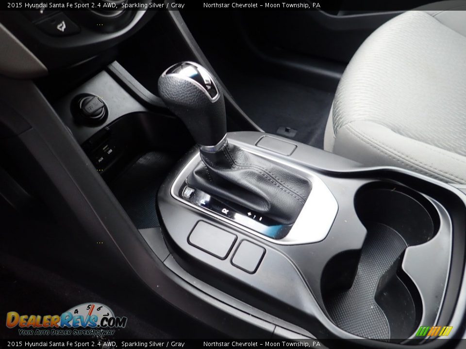 2015 Hyundai Santa Fe Sport 2.4 AWD Sparkling Silver / Gray Photo #12