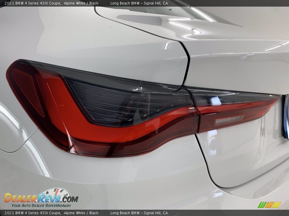 2021 BMW 4 Series 430i Coupe Alpine White / Black Photo #10