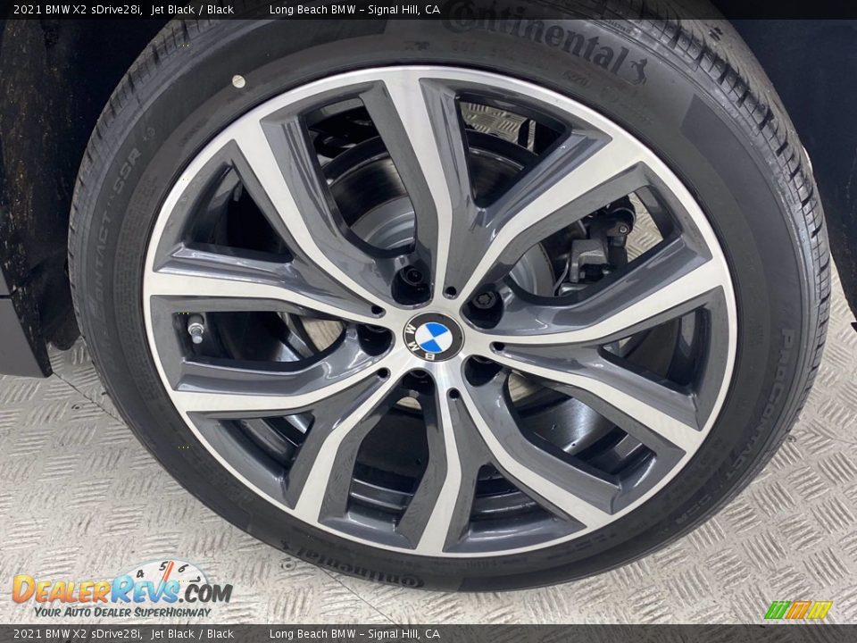 2021 BMW X2 sDrive28i Jet Black / Black Photo #11
