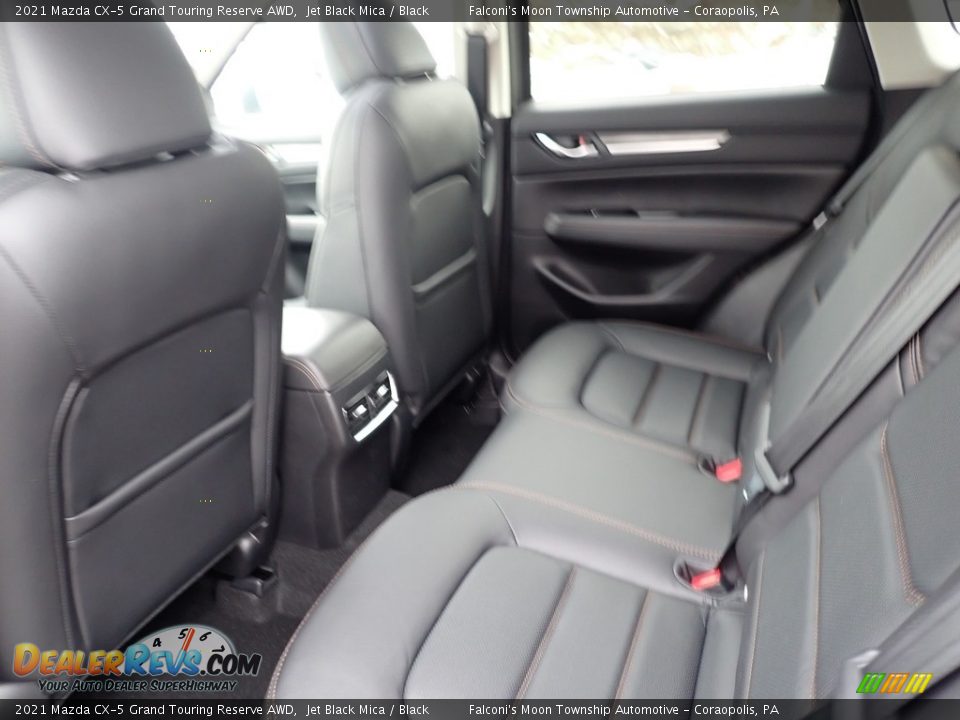 Rear Seat of 2021 Mazda CX-5 Grand Touring Reserve AWD Photo #7
