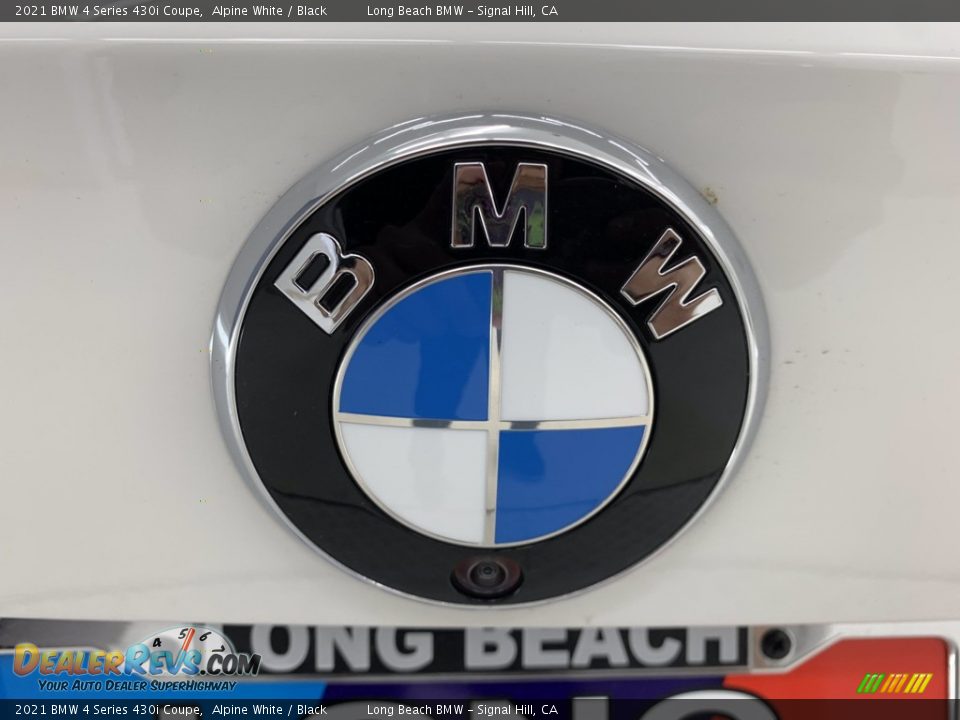 2021 BMW 4 Series 430i Coupe Alpine White / Black Photo #11