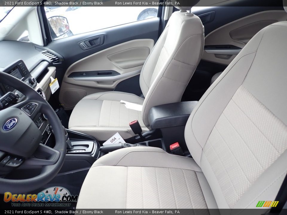 2021 Ford EcoSport S 4WD Shadow Black / Ebony Black Photo #15