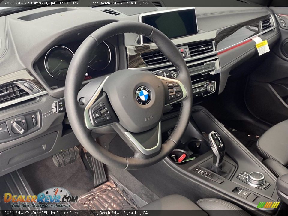 2021 BMW X2 sDrive28i Jet Black / Black Photo #14