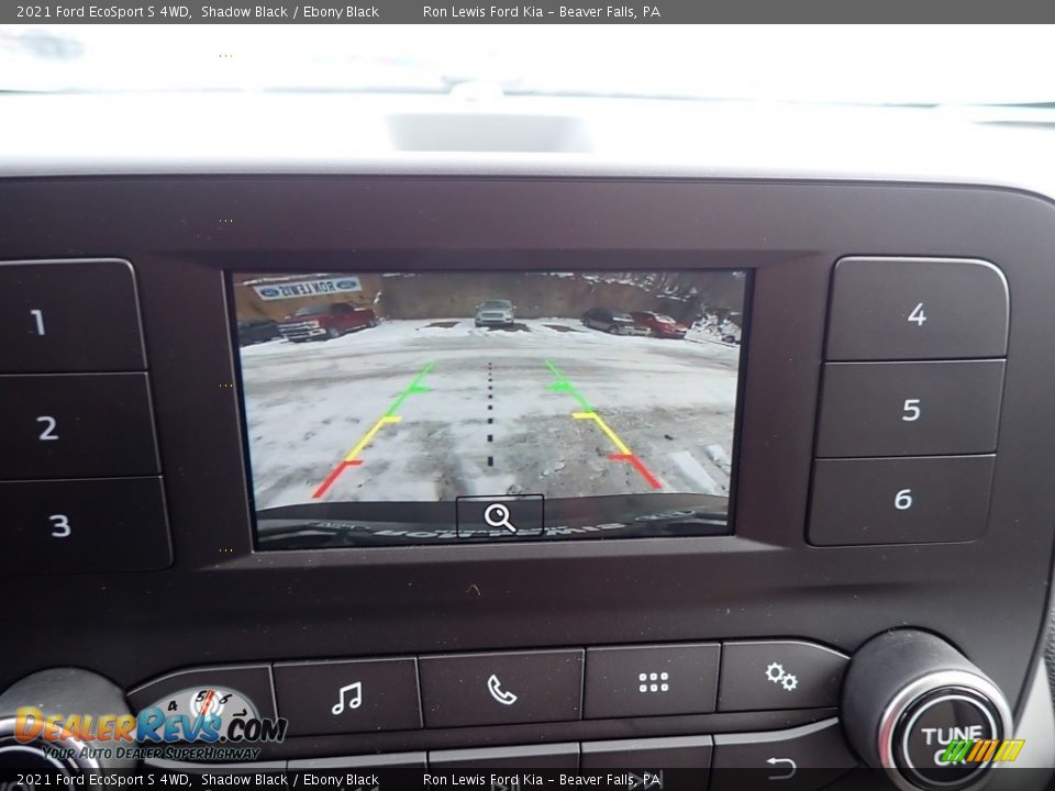 2021 Ford EcoSport S 4WD Shadow Black / Ebony Black Photo #18