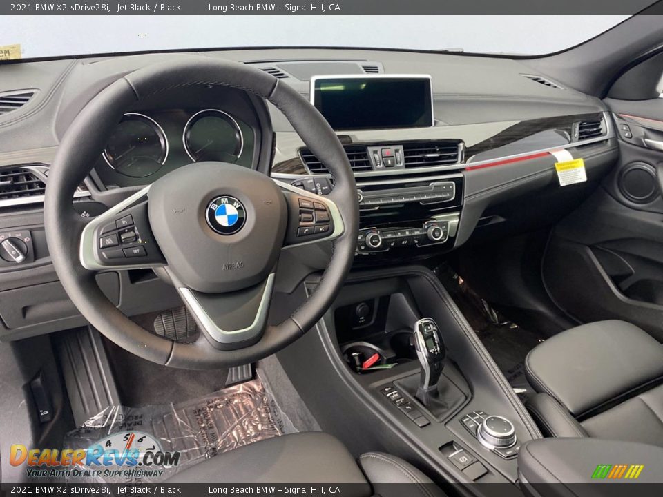 2021 BMW X2 sDrive28i Jet Black / Black Photo #15