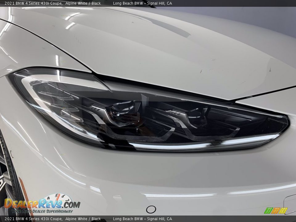 2021 BMW 4 Series 430i Coupe Alpine White / Black Photo #18