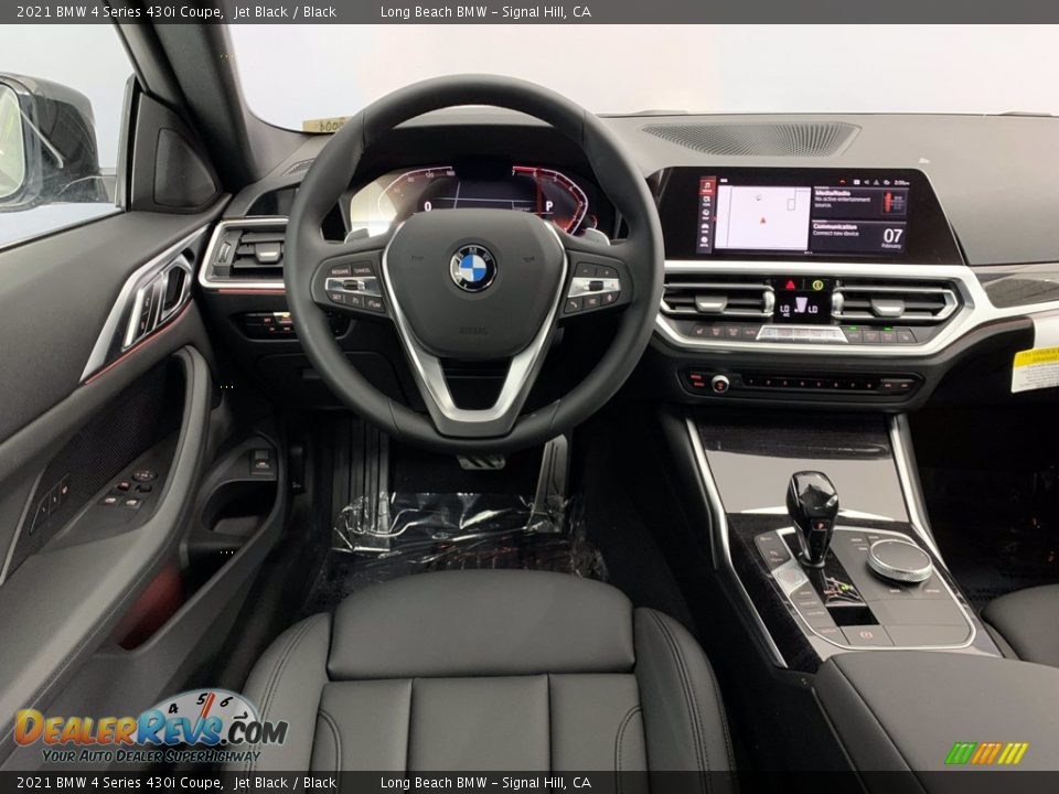 2021 BMW 4 Series 430i Coupe Jet Black / Black Photo #5