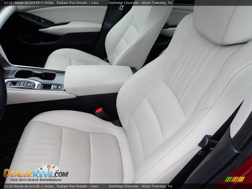 Front Seat of 2018 Honda Accord EX-L Sedan Photo #20