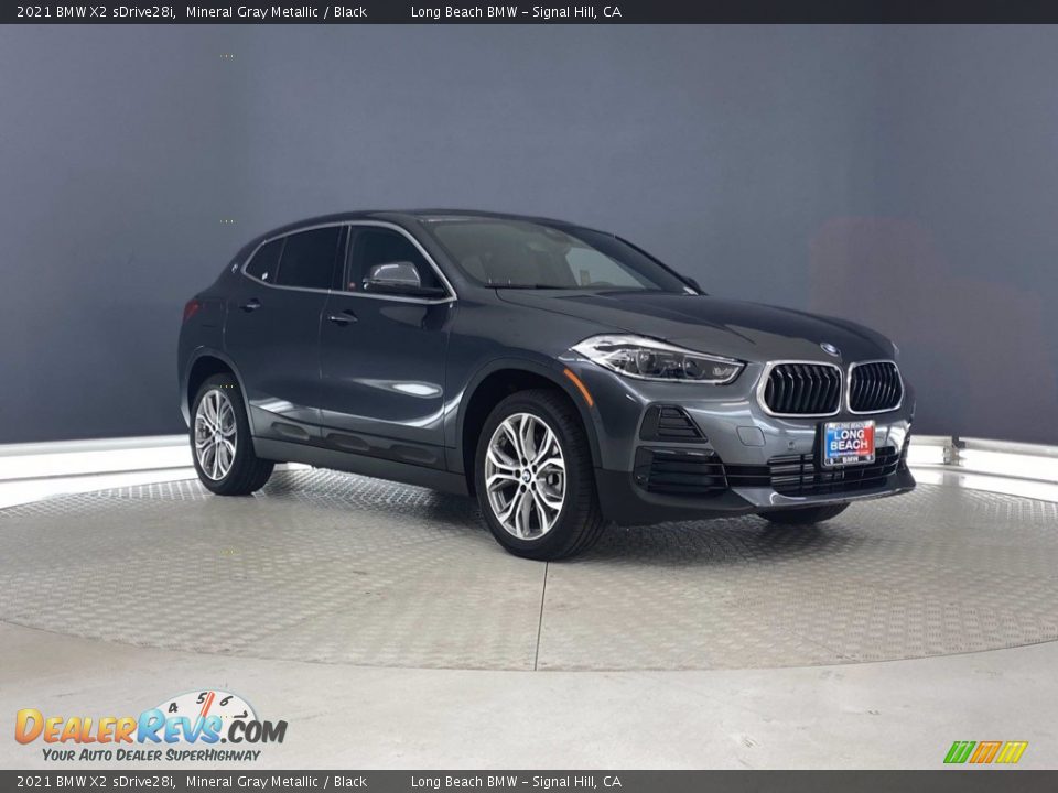 2021 BMW X2 sDrive28i Mineral Gray Metallic / Black Photo #1
