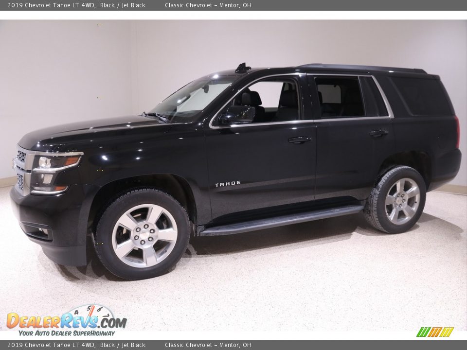 2019 Chevrolet Tahoe LT 4WD Black / Jet Black Photo #3