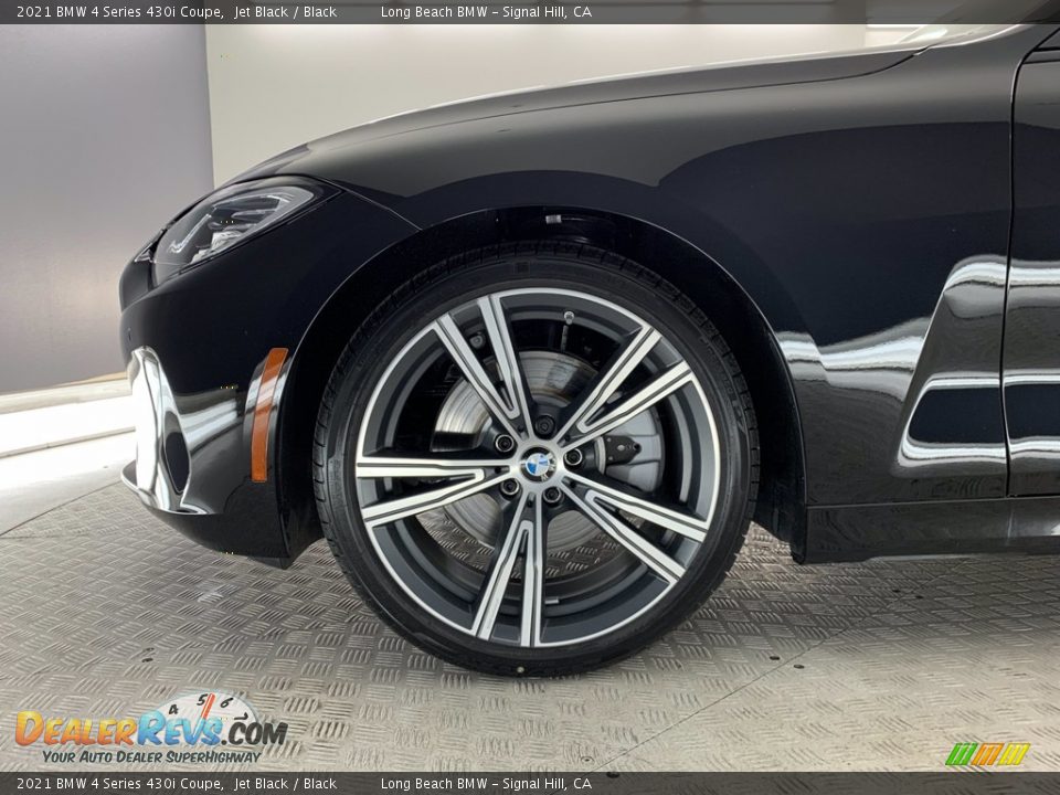 2021 BMW 4 Series 430i Coupe Jet Black / Black Photo #11