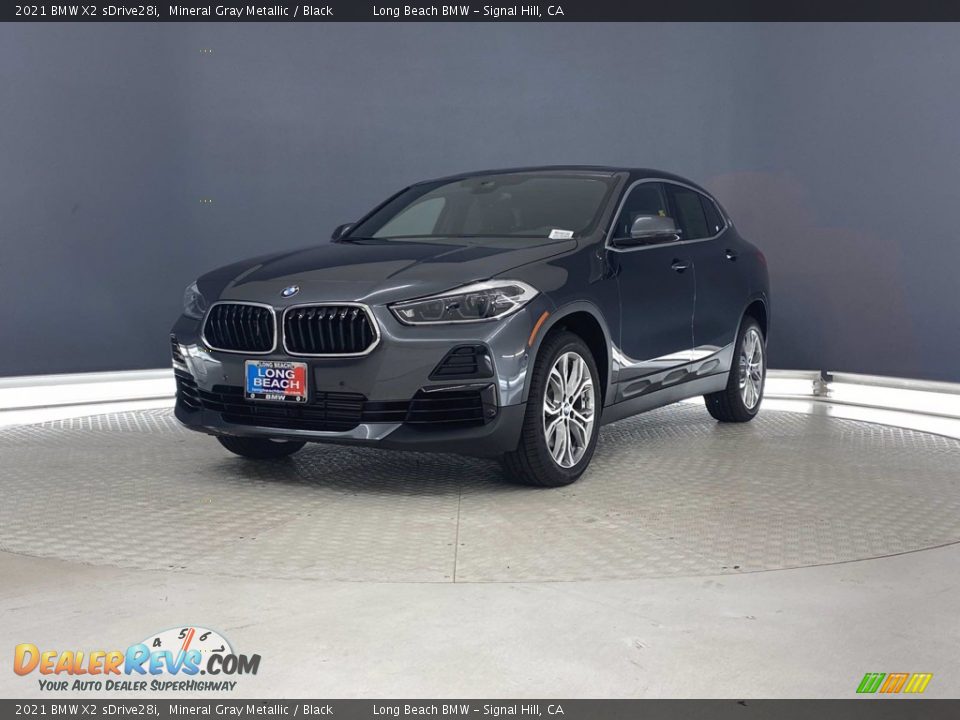 2021 BMW X2 sDrive28i Mineral Gray Metallic / Black Photo #6