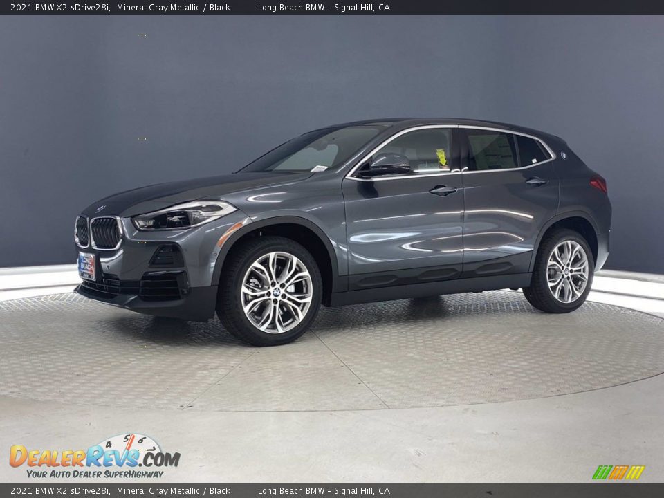 2021 BMW X2 sDrive28i Mineral Gray Metallic / Black Photo #7