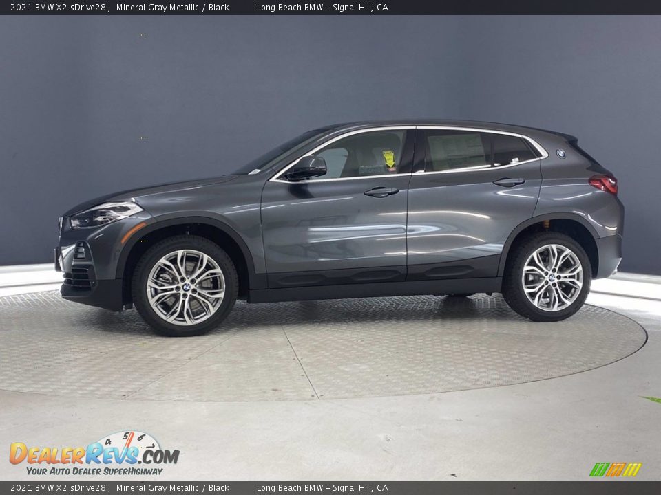 2021 BMW X2 sDrive28i Mineral Gray Metallic / Black Photo #8