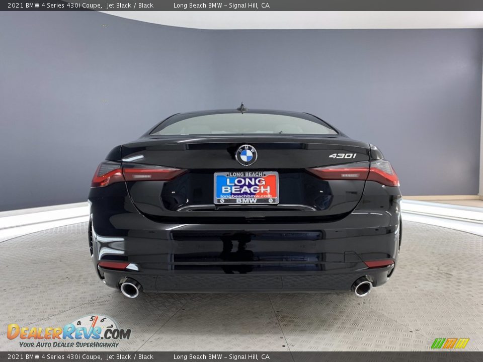 2021 BMW 4 Series 430i Coupe Jet Black / Black Photo #15