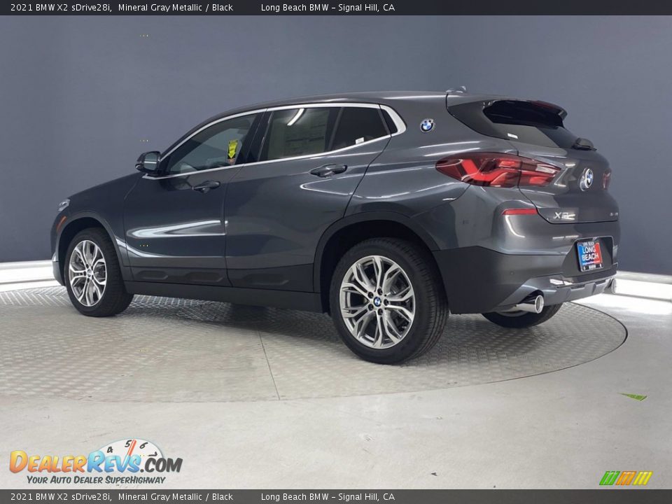 2021 BMW X2 sDrive28i Mineral Gray Metallic / Black Photo #9