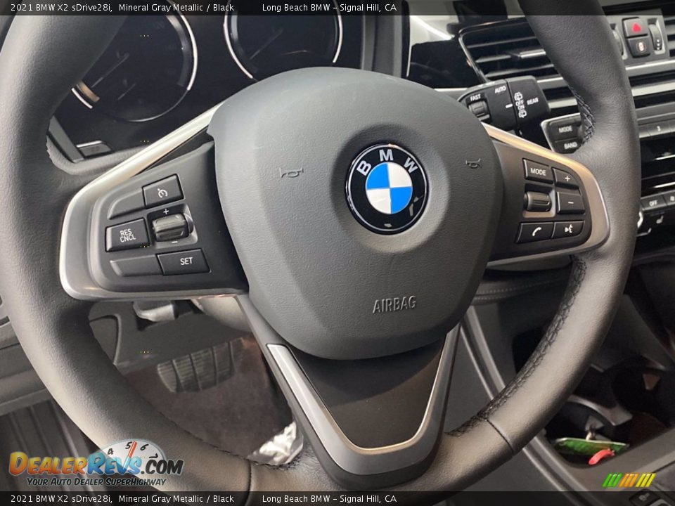 2021 BMW X2 sDrive28i Mineral Gray Metallic / Black Photo #13