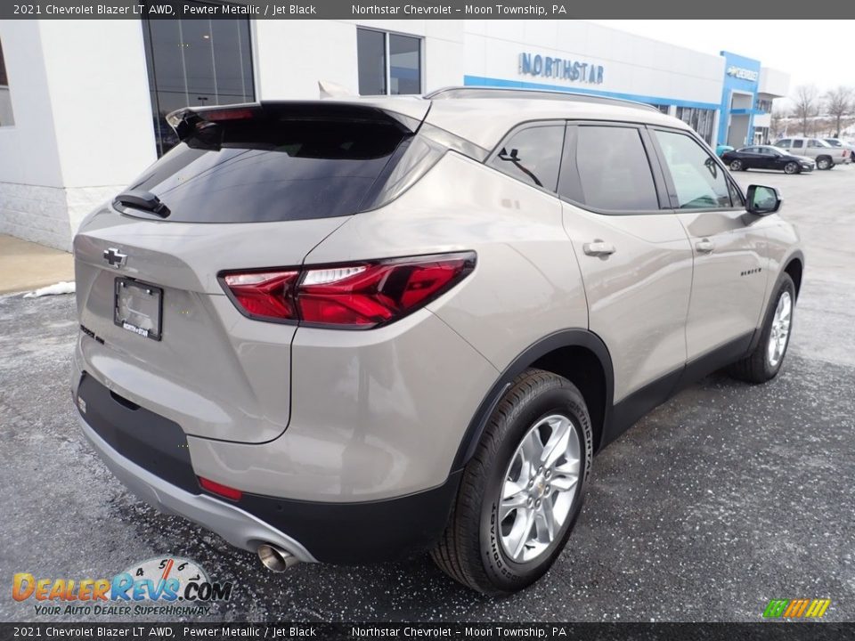 2021 Chevrolet Blazer LT AWD Pewter Metallic / Jet Black Photo #6