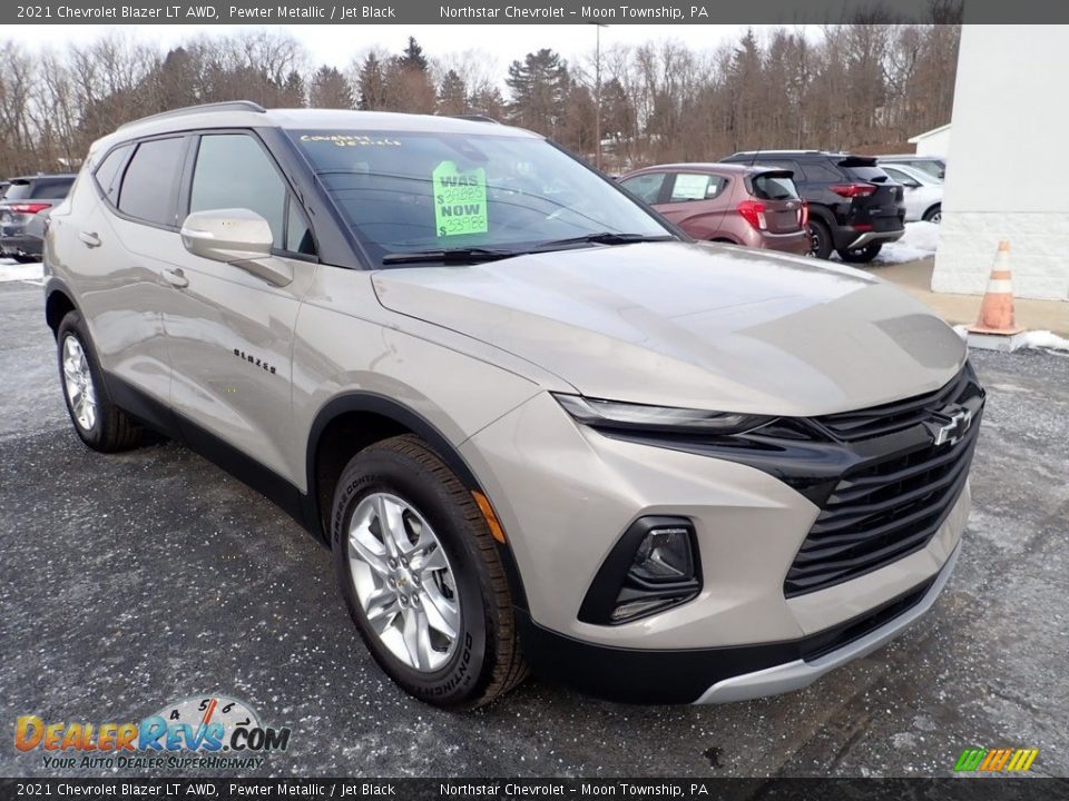 Pewter Metallic 2021 Chevrolet Blazer LT AWD Photo #8