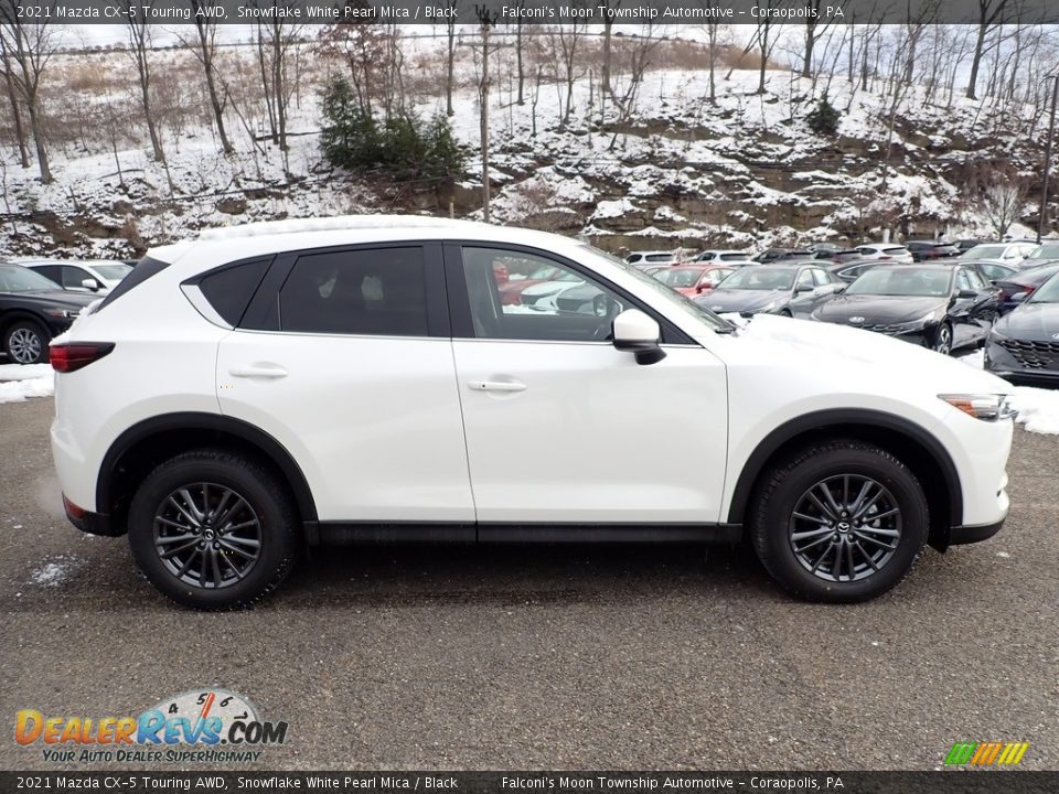 2021 Mazda CX-5 Touring AWD Snowflake White Pearl Mica / Black Photo #1