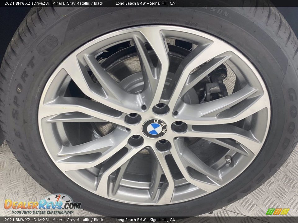 2021 BMW X2 sDrive28i Mineral Gray Metallic / Black Photo #18