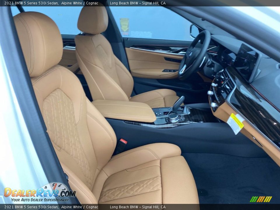 Front Seat of 2021 BMW 5 Series 530i Sedan Photo #16