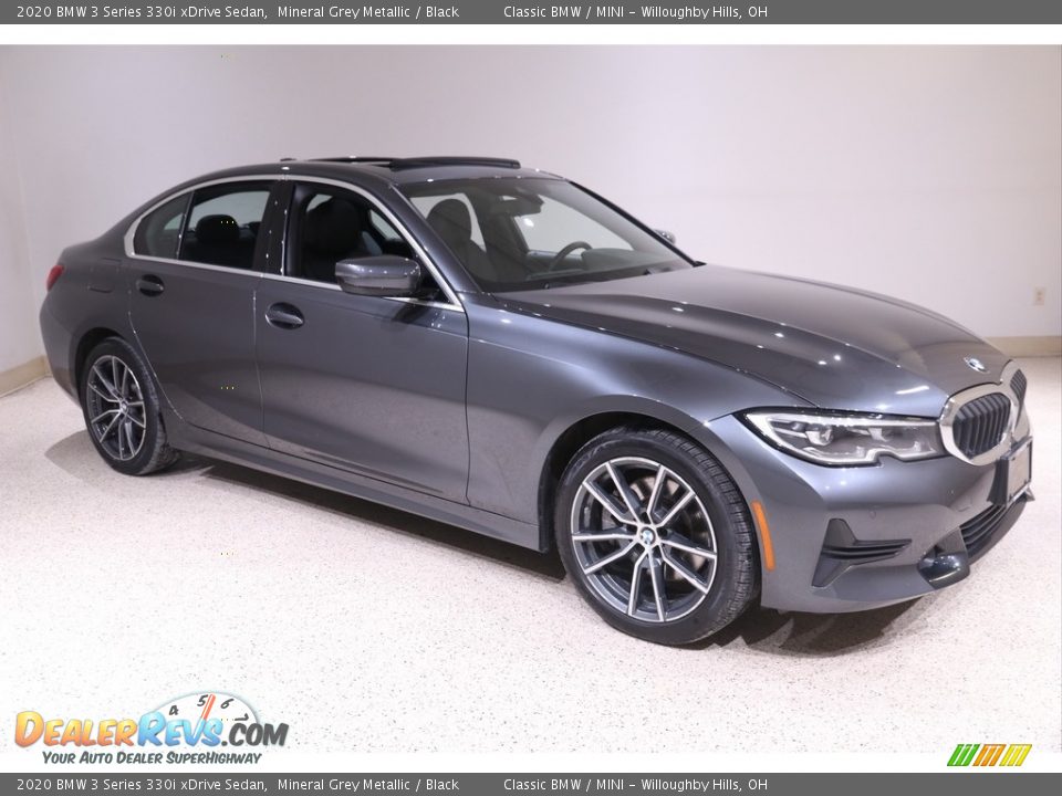 2020 BMW 3 Series 330i xDrive Sedan Mineral Grey Metallic / Black Photo #1