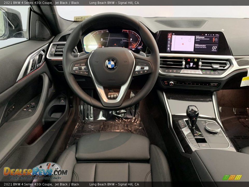 2021 BMW 4 Series 430i Coupe Jet Black / Black Photo #5