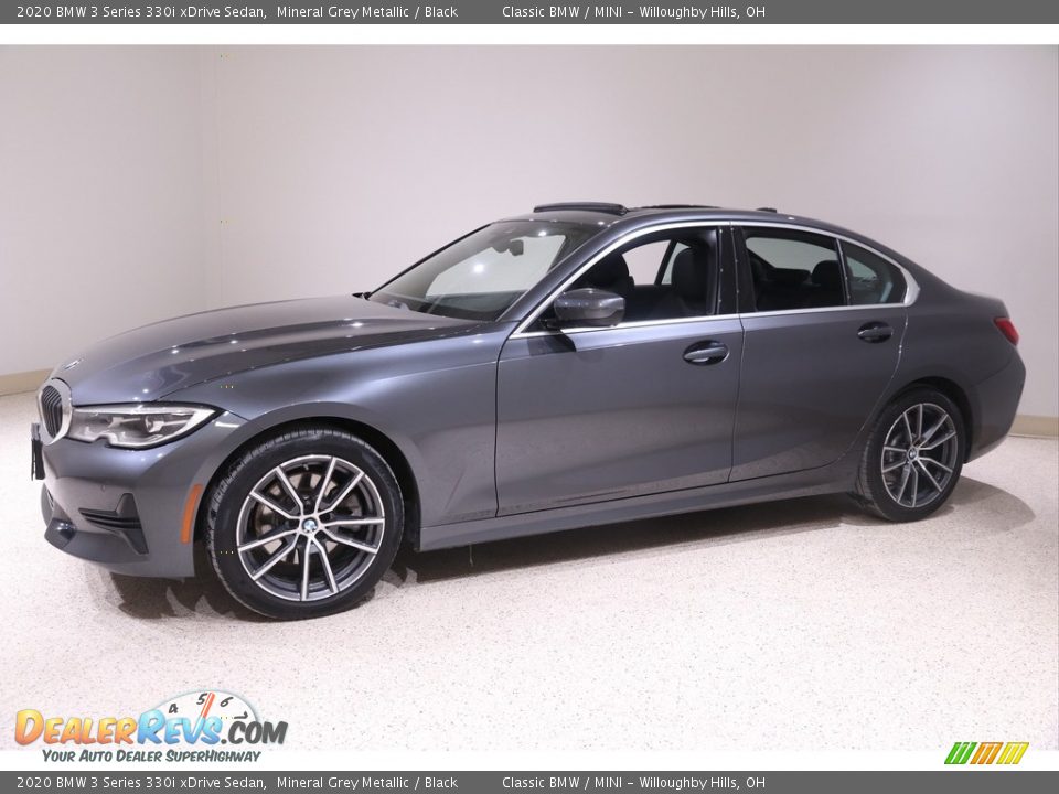 2020 BMW 3 Series 330i xDrive Sedan Mineral Grey Metallic / Black Photo #3