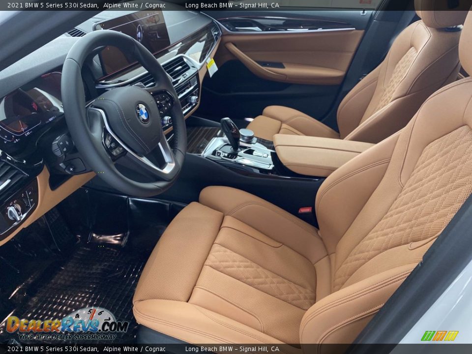 Front Seat of 2021 BMW 5 Series 530i Sedan Photo #21