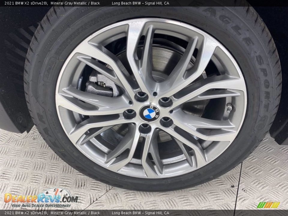 2021 BMW X2 sDrive28i Mineral Gray Metallic / Black Photo #26