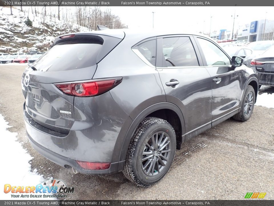 2021 Mazda CX-5 Touring AWD Machine Gray Metallic / Black Photo #2