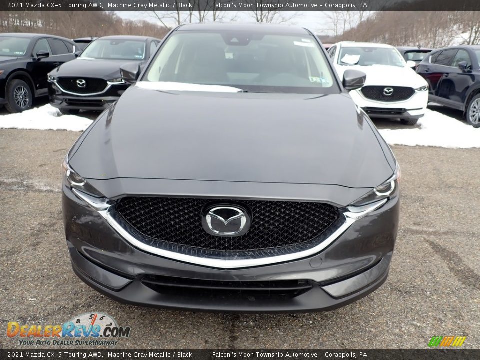 2021 Mazda CX-5 Touring AWD Machine Gray Metallic / Black Photo #4