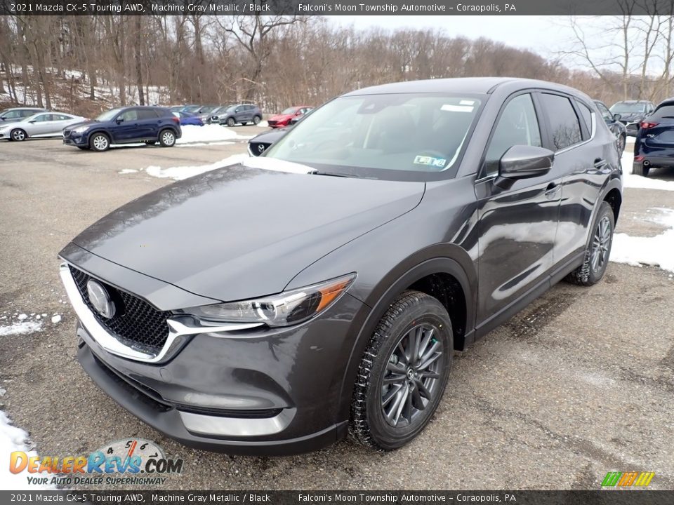 2021 Mazda CX-5 Touring AWD Machine Gray Metallic / Black Photo #5